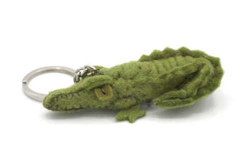 Florida Chomp Alligator Keychain