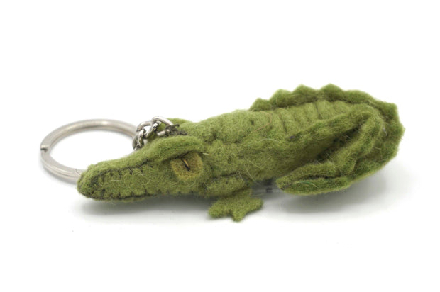 Florida Chomp Alligator Keychain
