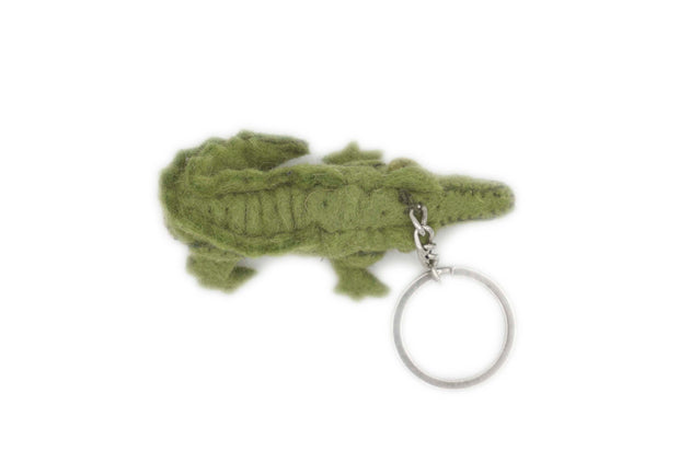 Florida Chomp Alligator Keychain