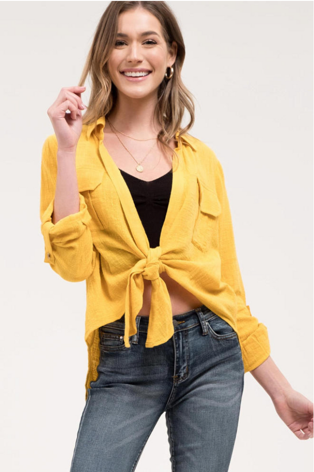 Fiesta Flair Tie Top