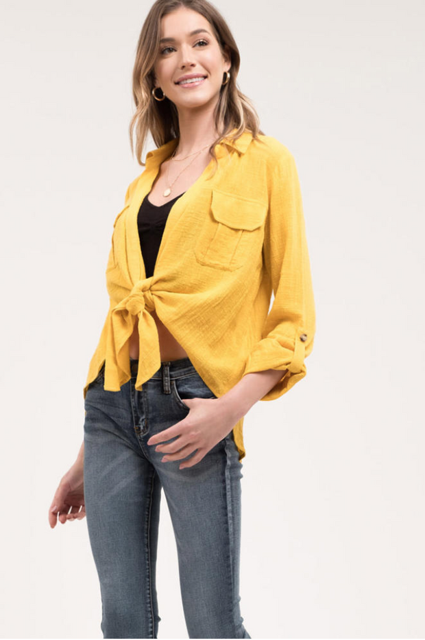 Fiesta Flair Tie Top