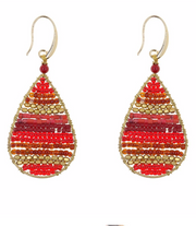 Rockledge Red Earrings