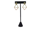 Kaia Earrings - Orange Diamond